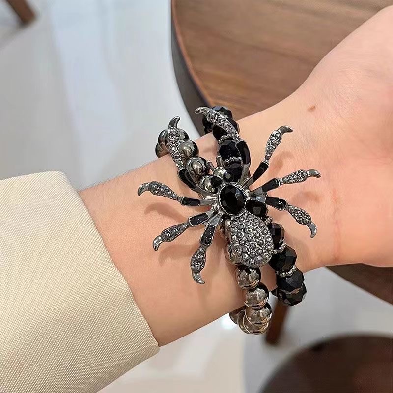 Spider Beaded Bracelet