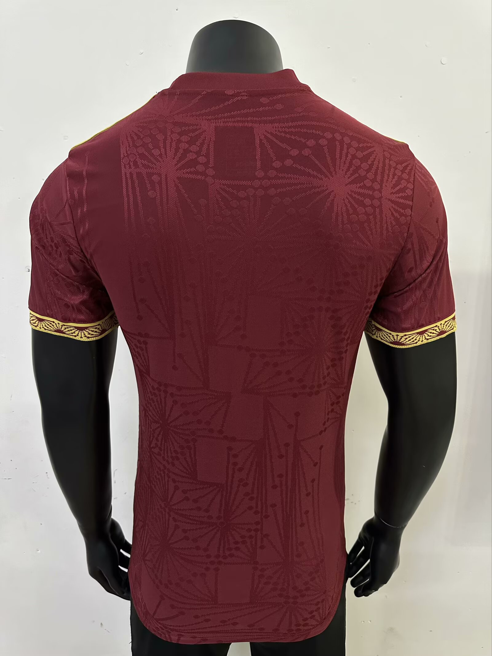2025 Mexico Gold Cup Maroon Football Jersey - tingfengxie
