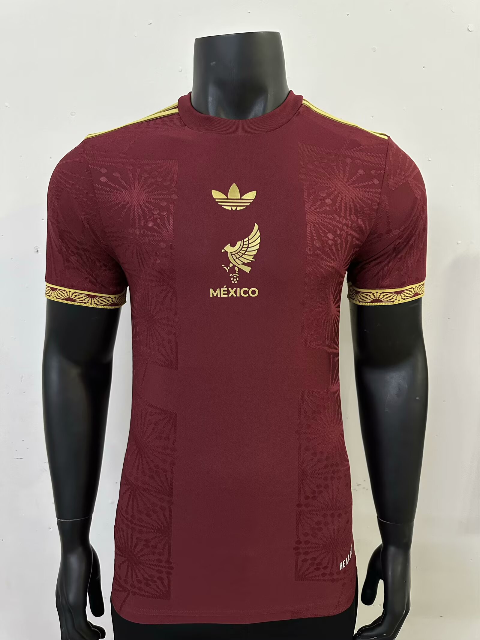 2025 Mexico Gold Cup Maroon Football Jersey - tingfengxie