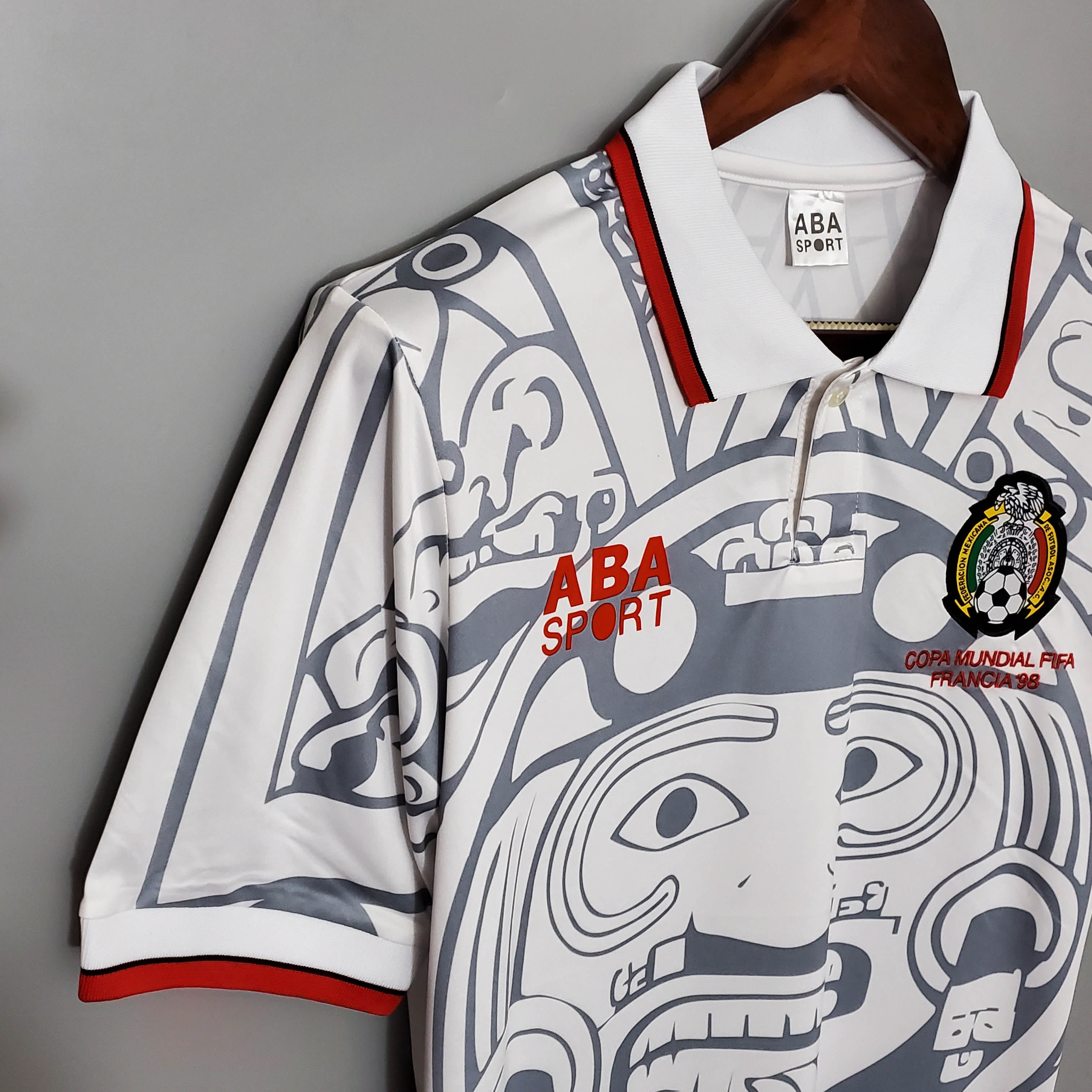 1998 Retro Mexico Soccer Jersey Away - tingfengxie