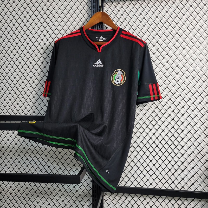 2010 Retro Mexico Away Soccer Jersey - tingfengxie