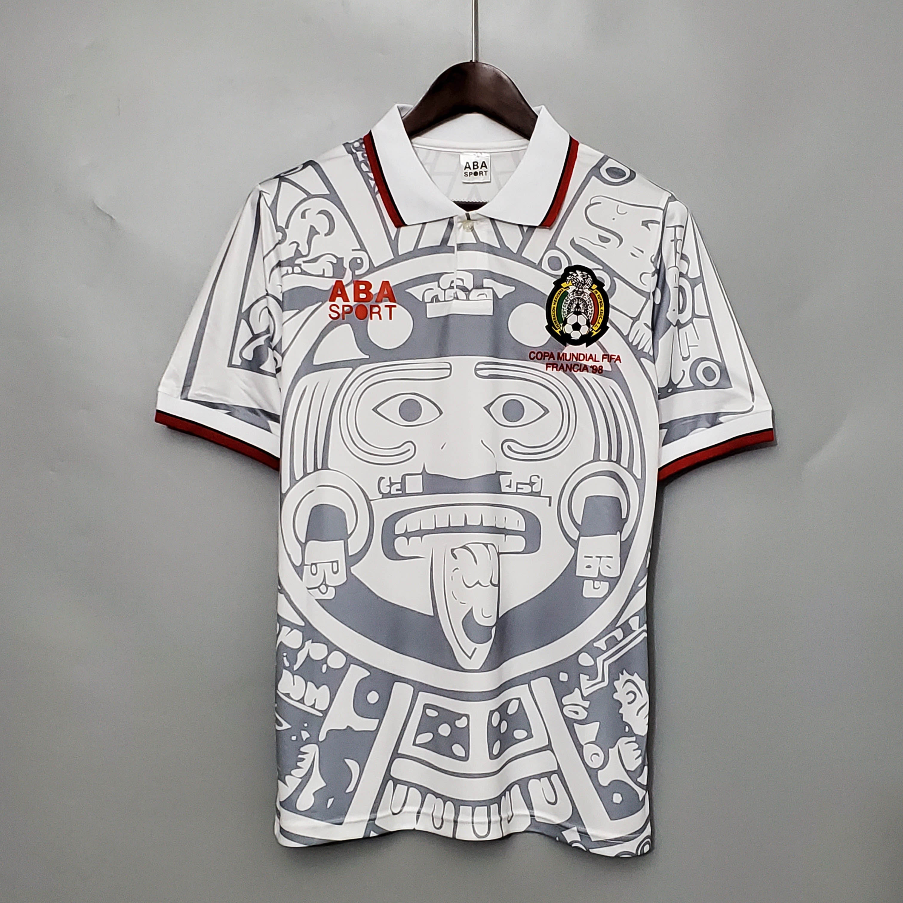 1998 Retro Mexico Soccer Jersey Away - tingfengxie