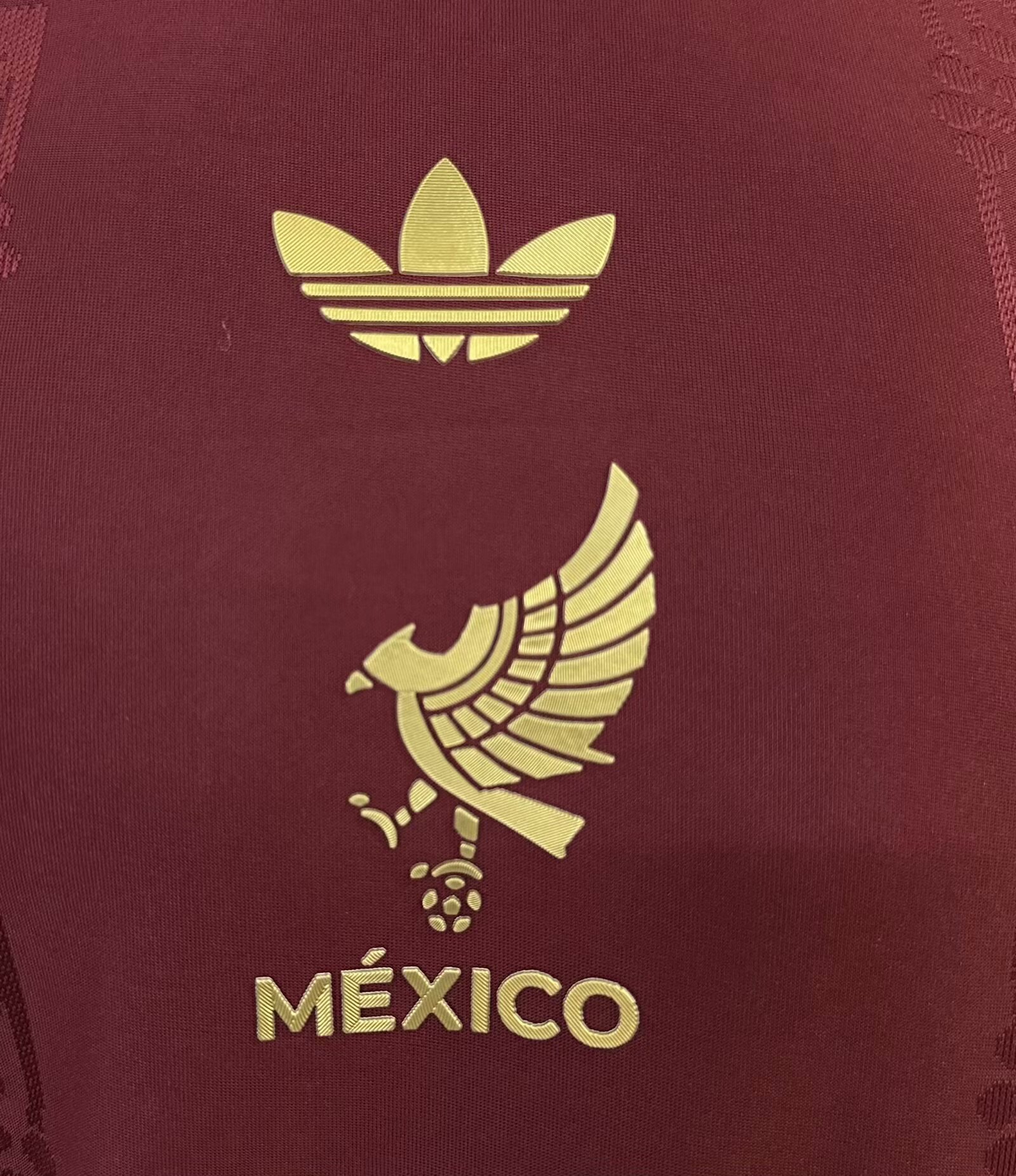2025 Mexico Gold Cup Maroon Football Jersey - tingfengxie
