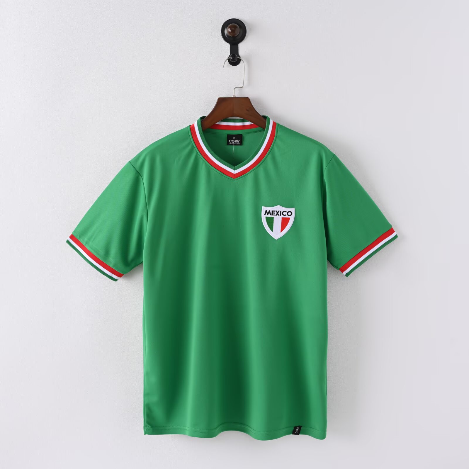 1970 Retro Mexico Soccer Jersey Home - tingfengxie