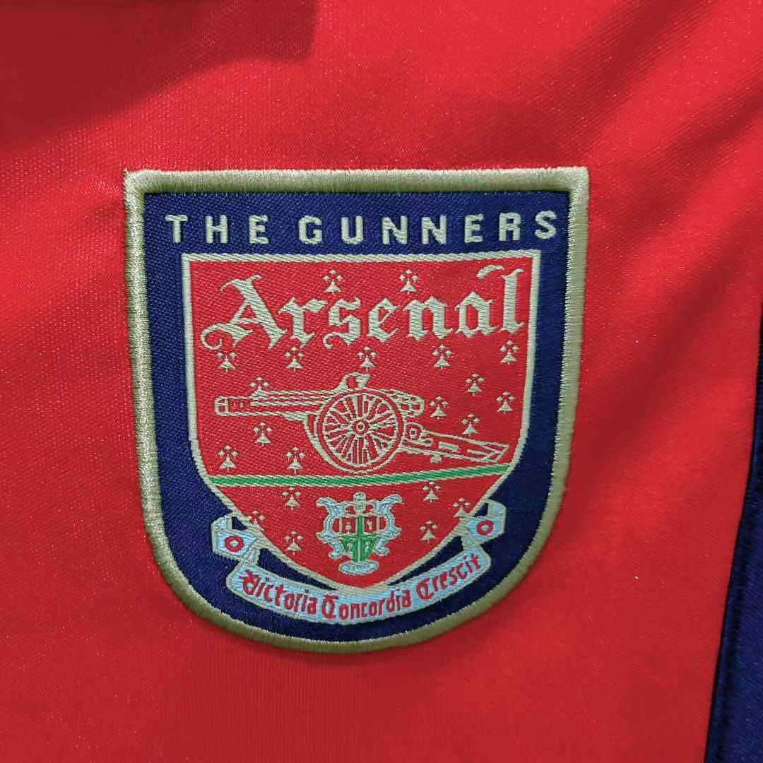1998/1999 Retro Arsenal Home Football Shirt 1:1 Thai Quality - tingfengxie