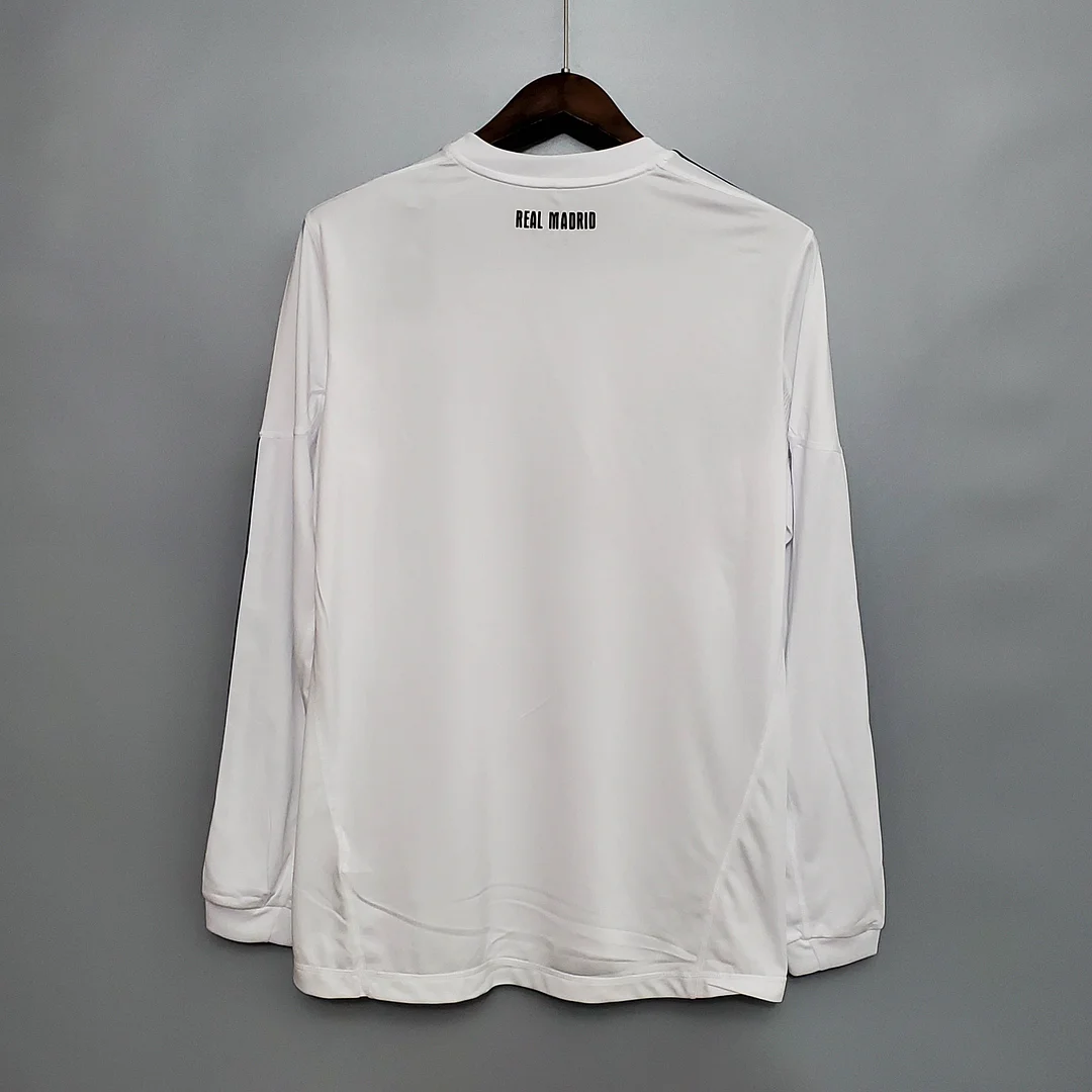 2010-2011 Retro Long Sleeve Real Madrid Home Football Shirt 1:1 Thai Quality - tingfengxie