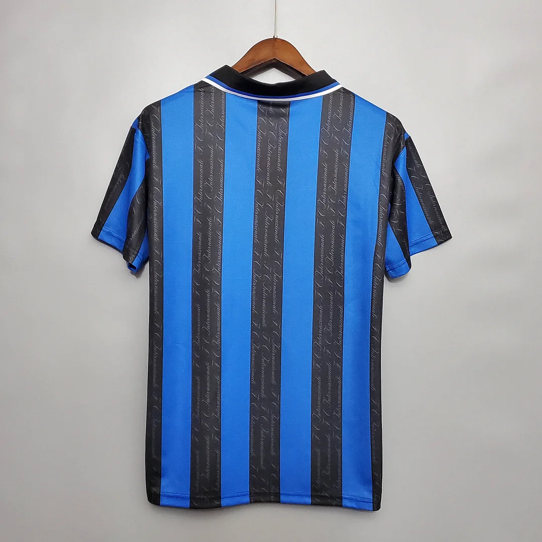 1997/1998 Retro Internazionale Milan Home Football Jersey 1:1 Thai Quality - tingfengxie