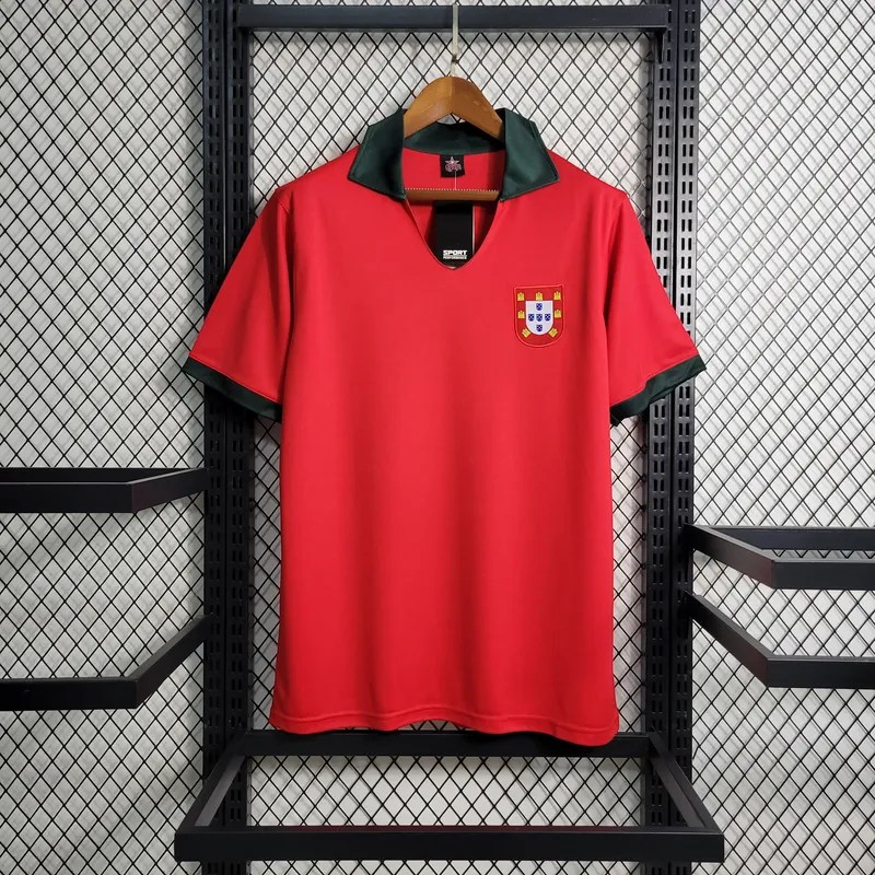 1972 Retro Portugal Home Football Shirt - tingfengxie