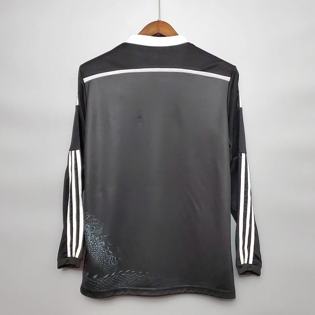 2014-2015 Retro Long Sleeve Real Madrid Third Away Football Shirt 1:1 Thai Quality - tingfengxie