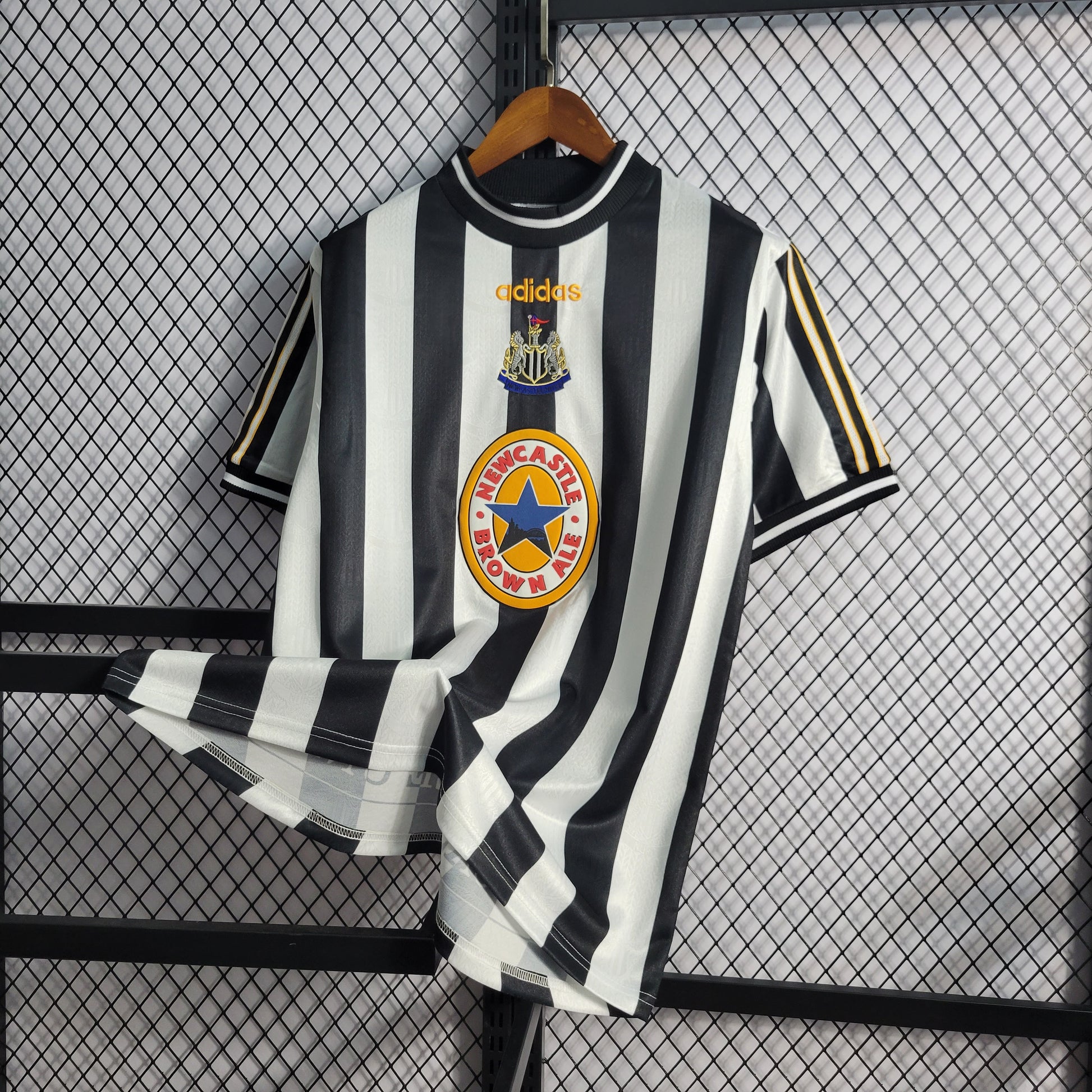 1995/1997 Retro Newcastle United Home Soccer Jersey - tingfengxie