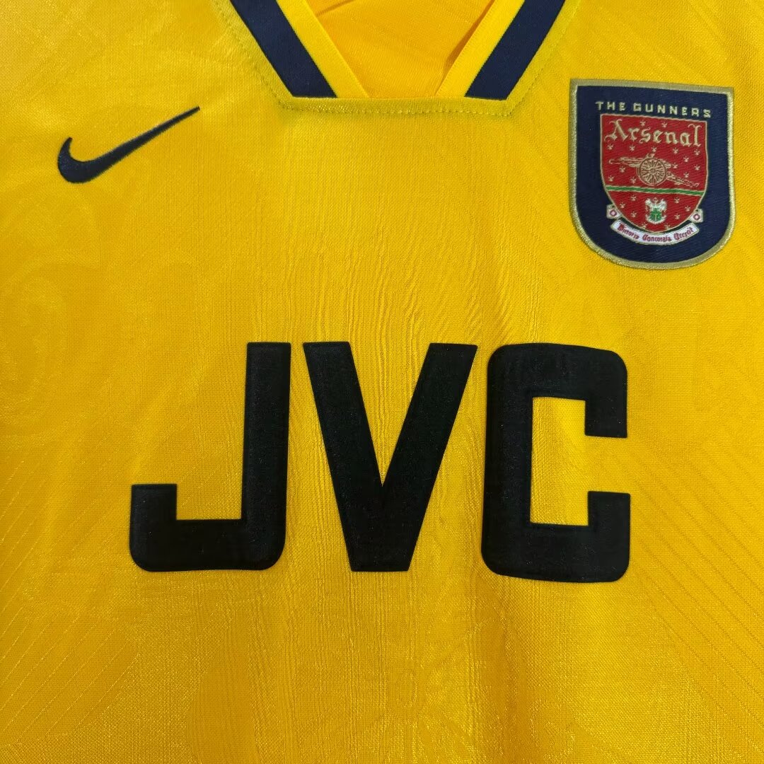 1996/1997 Retro Arsenal Away Football Shirt 1:1 Thai Quality - tingfengxie