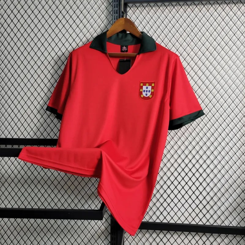 1972 Retro Portugal Home Football Shirt - tingfengxie