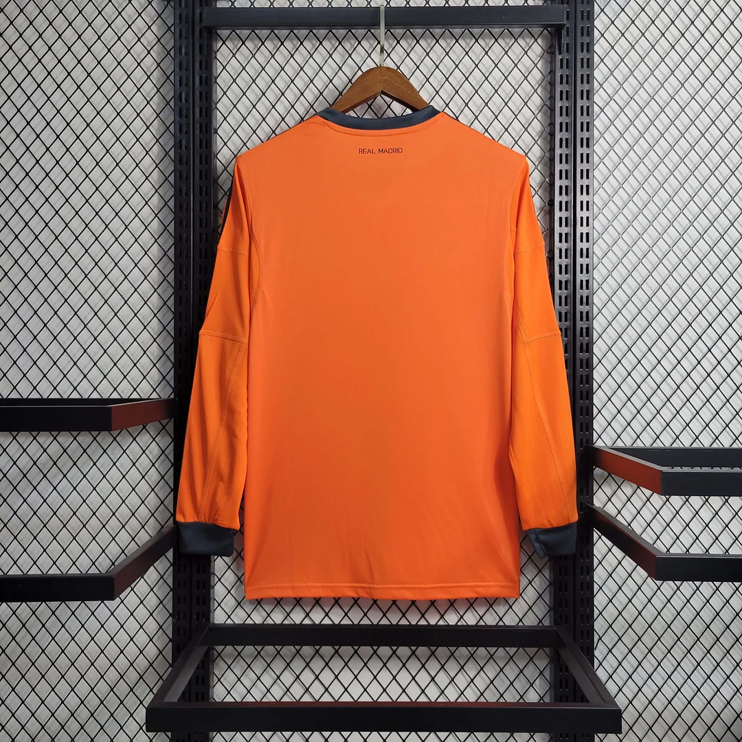2013-2014 Retro Long Sleeve Real Madrid Third Away Football Shirt 1:1 Thai Quality - tingfengxie