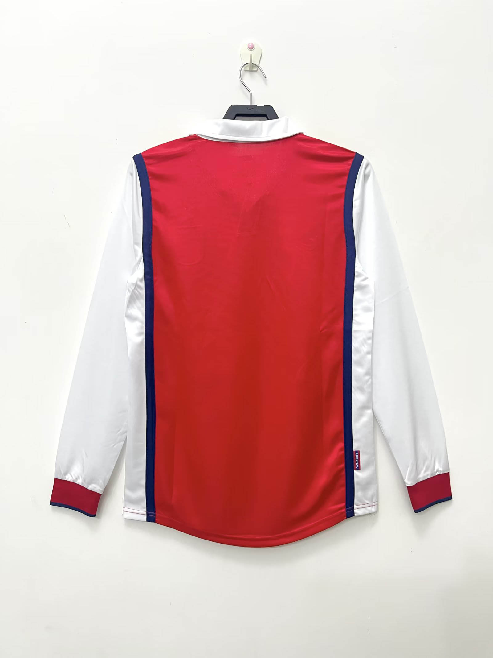 1998/1999 Retro Long Sleeve Arsenal Home Football Shirt 1:1 Thai Quality - tingfengxie