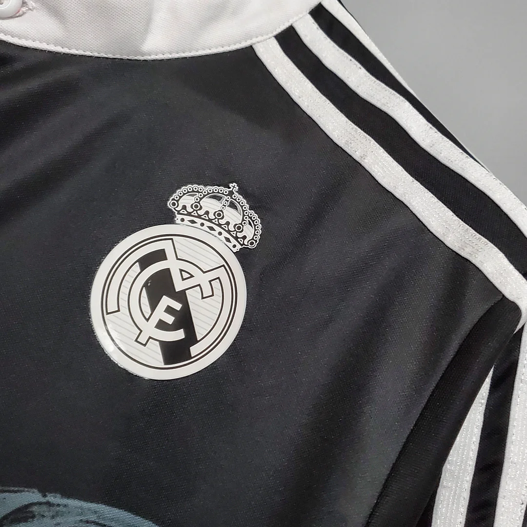 2014-2015 Retro Long Sleeve Real Madrid Third Away Football Shirt 1:1 Thai Quality - tingfengxie