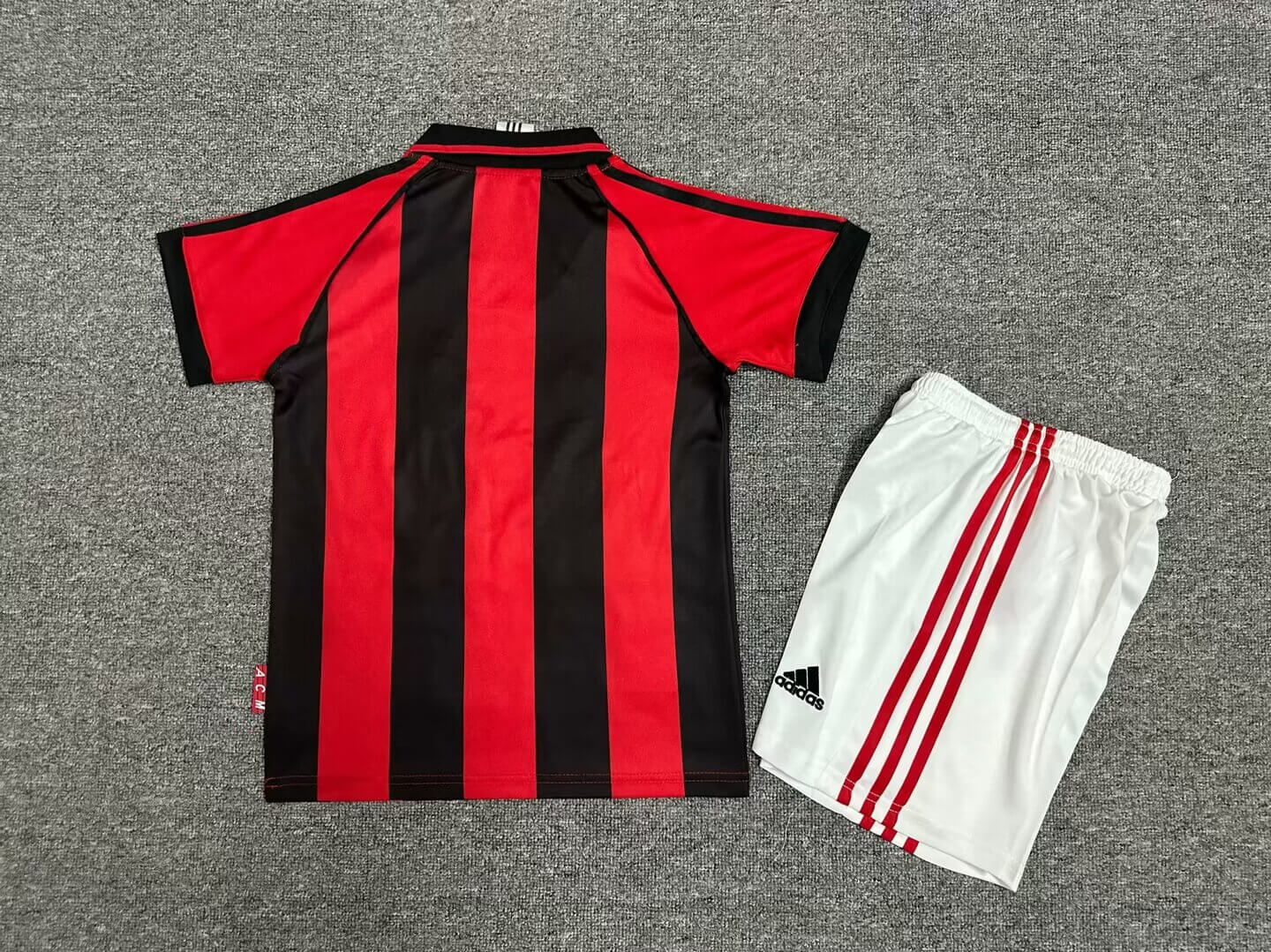 1998/1999 Retro Kids Size AC Milan Home Soccer Jersey 1:1 Thai Quality - tingfengxie