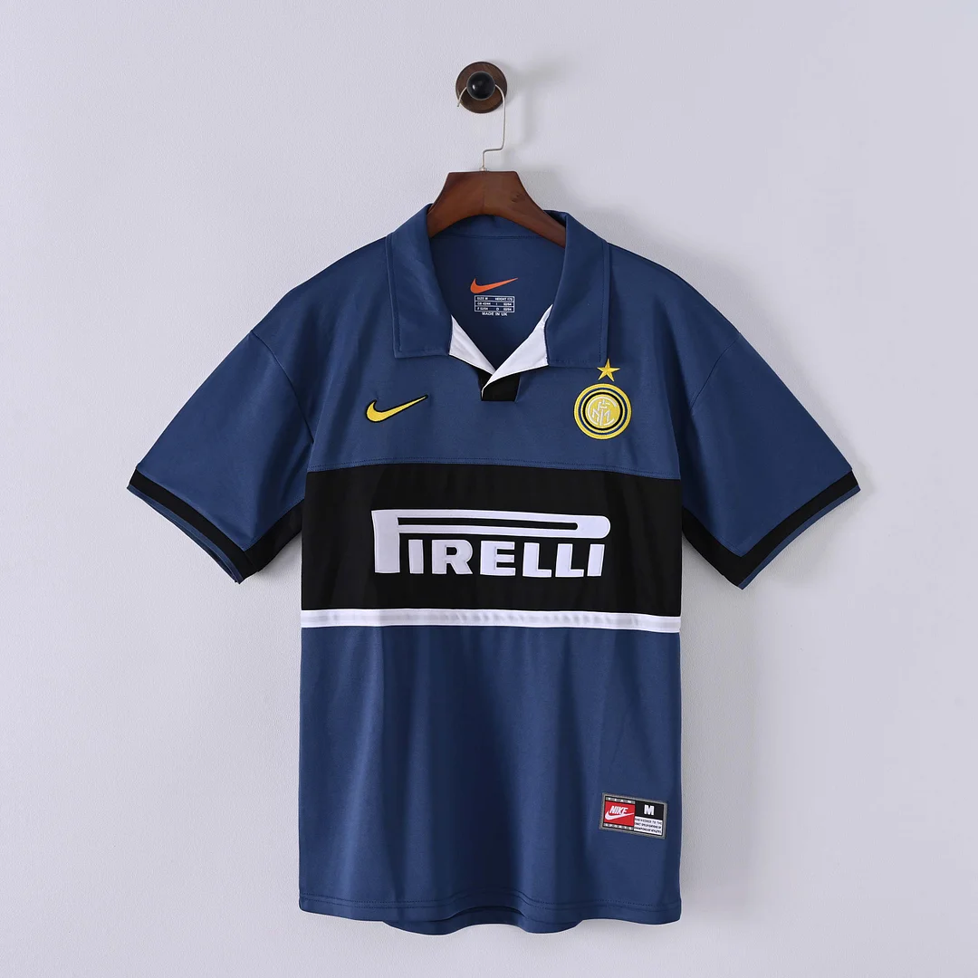 1998/1999 Retro Internazionale Milan Third Away Football Jersey 1:1 Thai Quality - tingfengxie