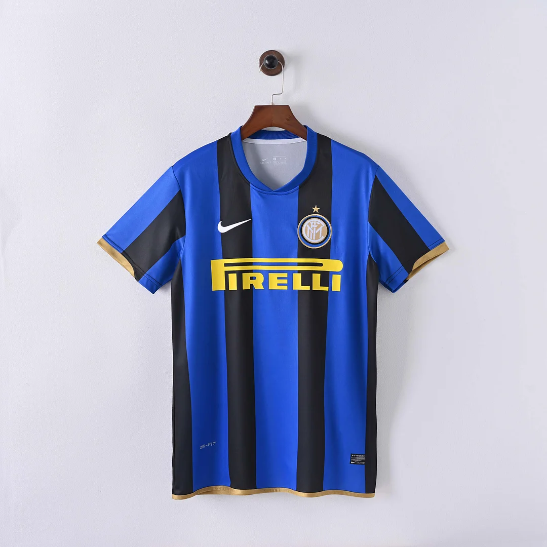 2008/2009 Retro Internazionale Milan Home Football Jersey 1:1 Thai Quality - tingfengxie