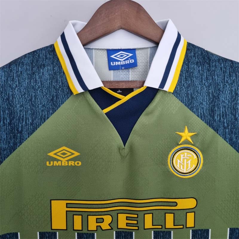 1995-1996 Retro Inter Milan Third Away Football Shirt 1:1 Thai Quality - tingfengxie