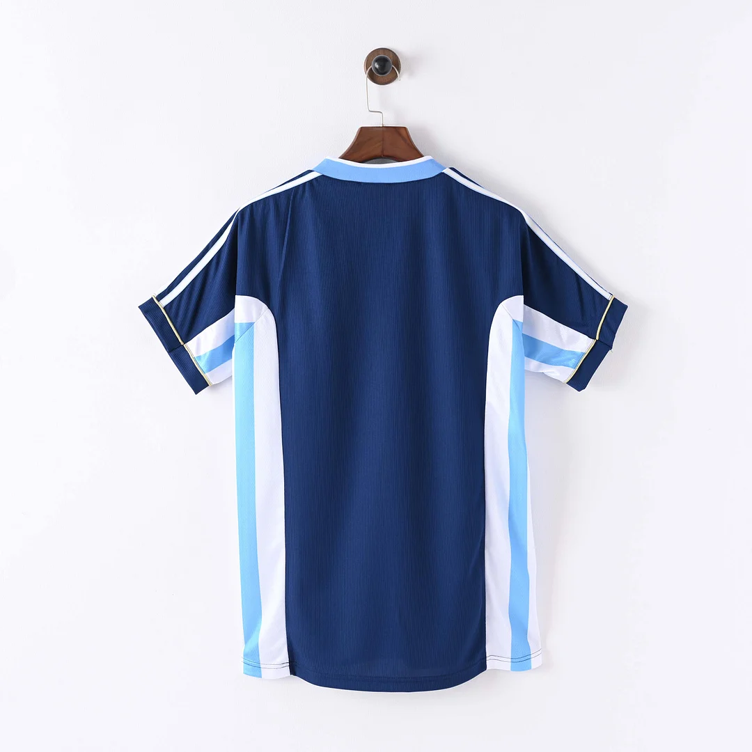1998 Retro Argentina National Team Away Football Shirt 1:1 Thai Quality - tingfengxie