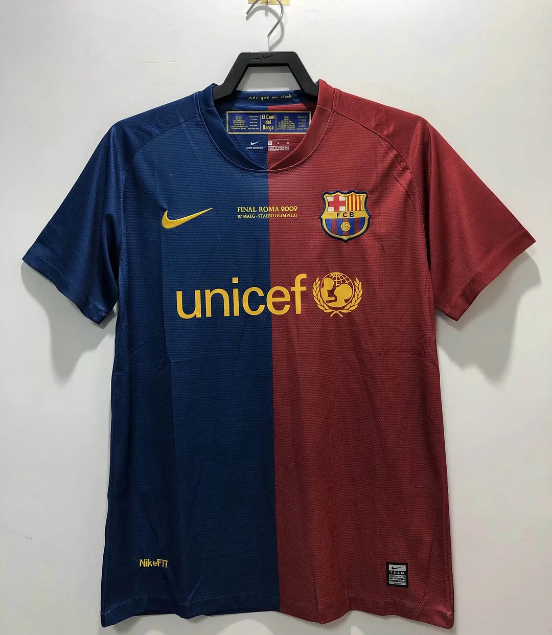 2008/2009 Retro Barcelona Football Shirt Home Champions League 1:1 Thai Quality - tingfengxie