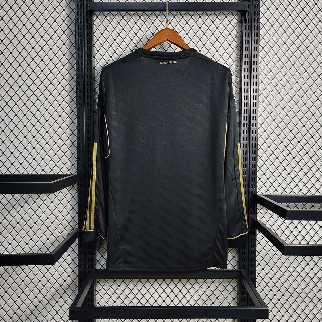 2011-2012 Retro Long Sleeve Real Madrid Away Football Shirt 1:1 Thai Quality - tingfengxie