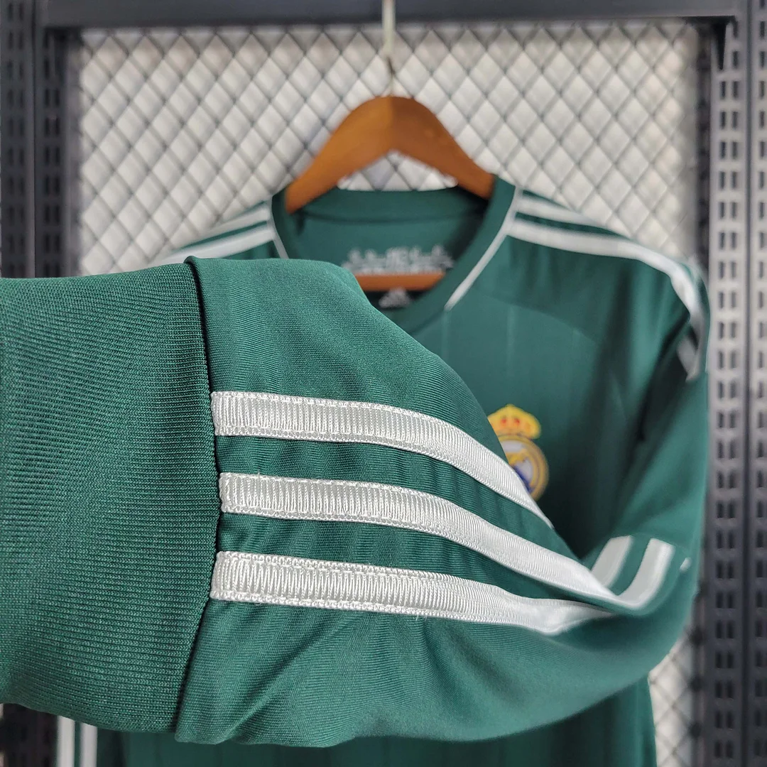 2012-2013 Retro Long Sleeve Real Madrid Third Away Football Shirt 1:1 Thai Quality - tingfengxie