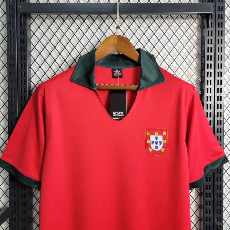 1972 Retro Portugal Home Football Shirt - tingfengxie