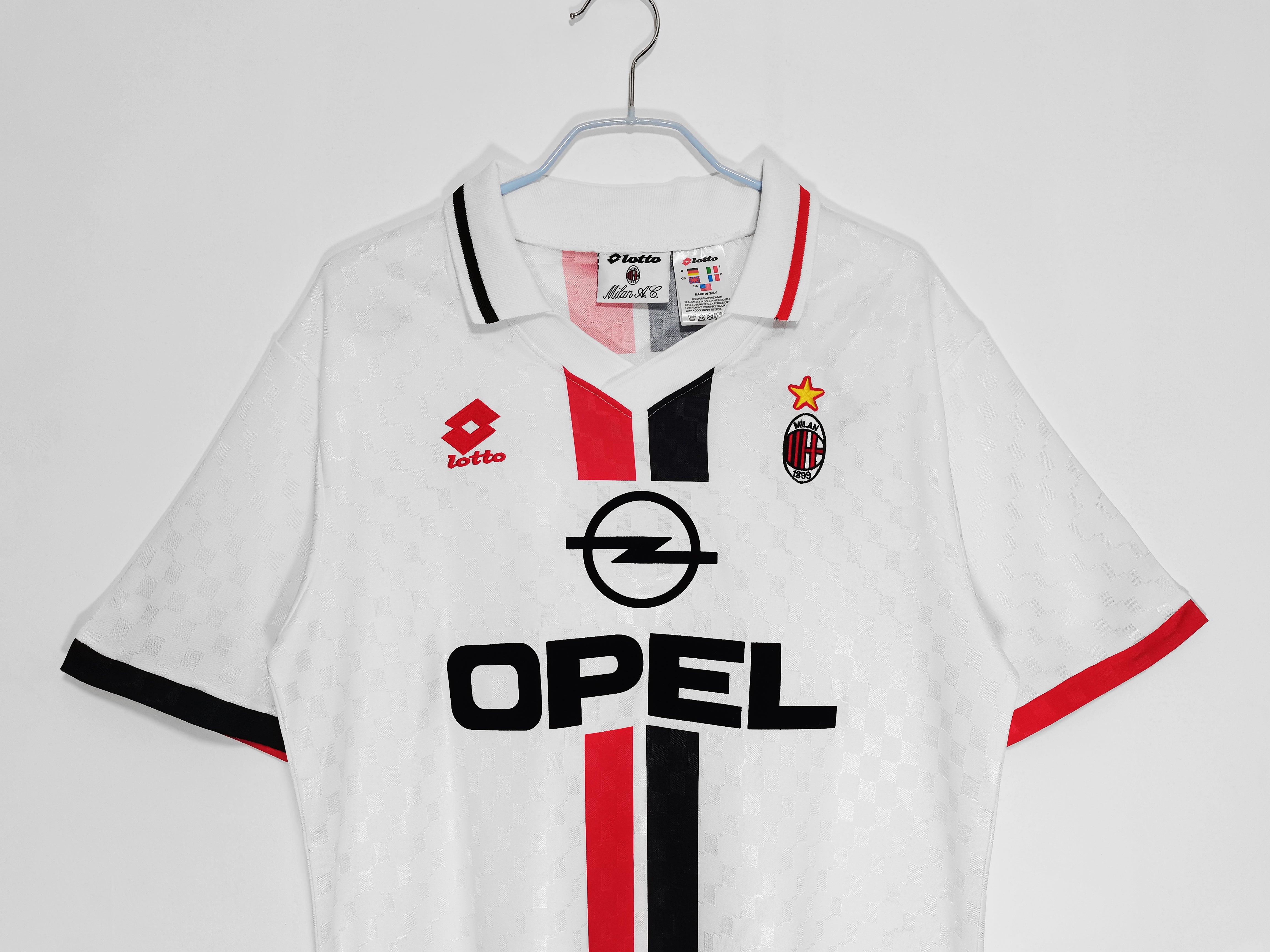 Ac Milan 95-96 | Retro | Away - tingfengxie