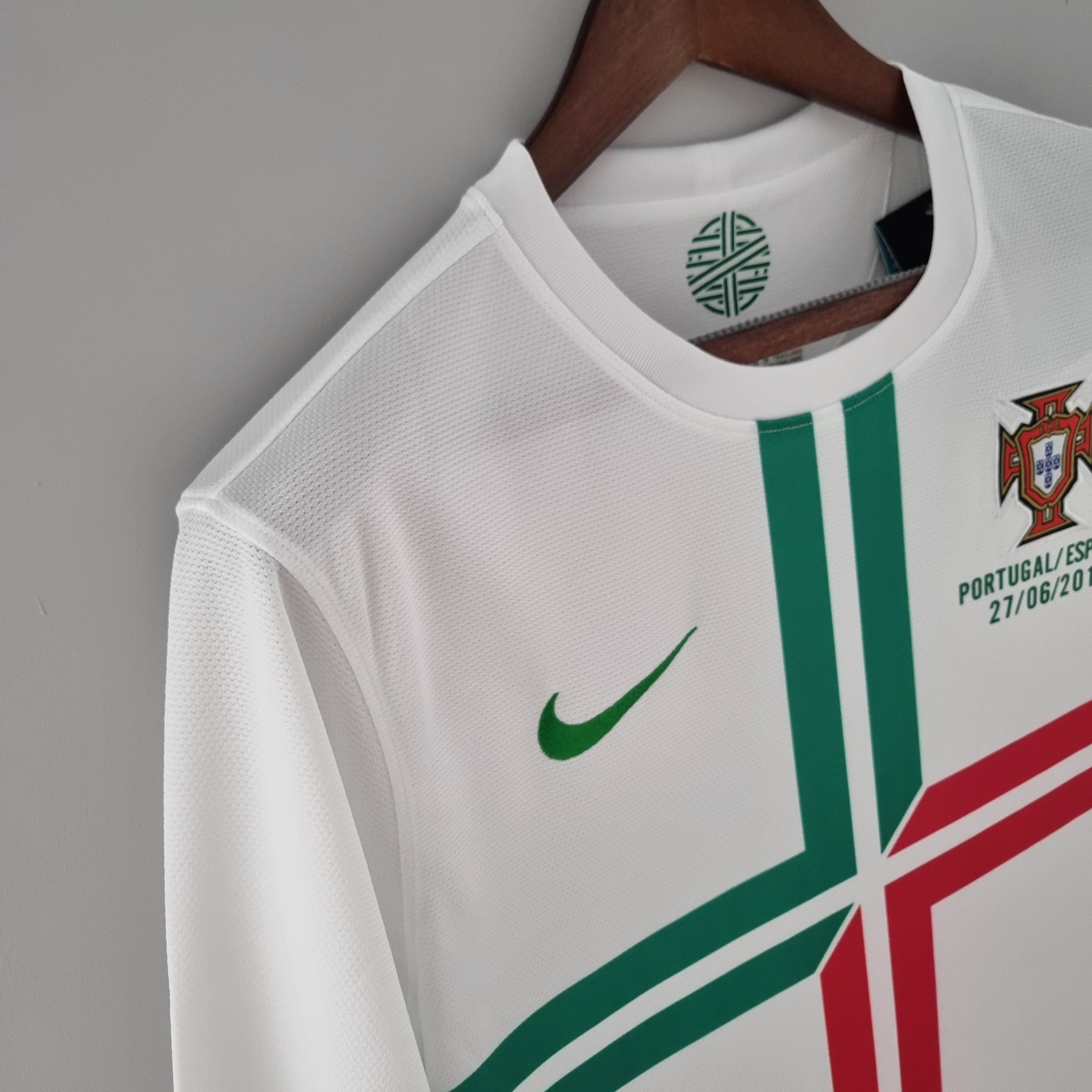 2012 Retro Long Sleeve Portugal Away Football Shirt - tingfengxie
