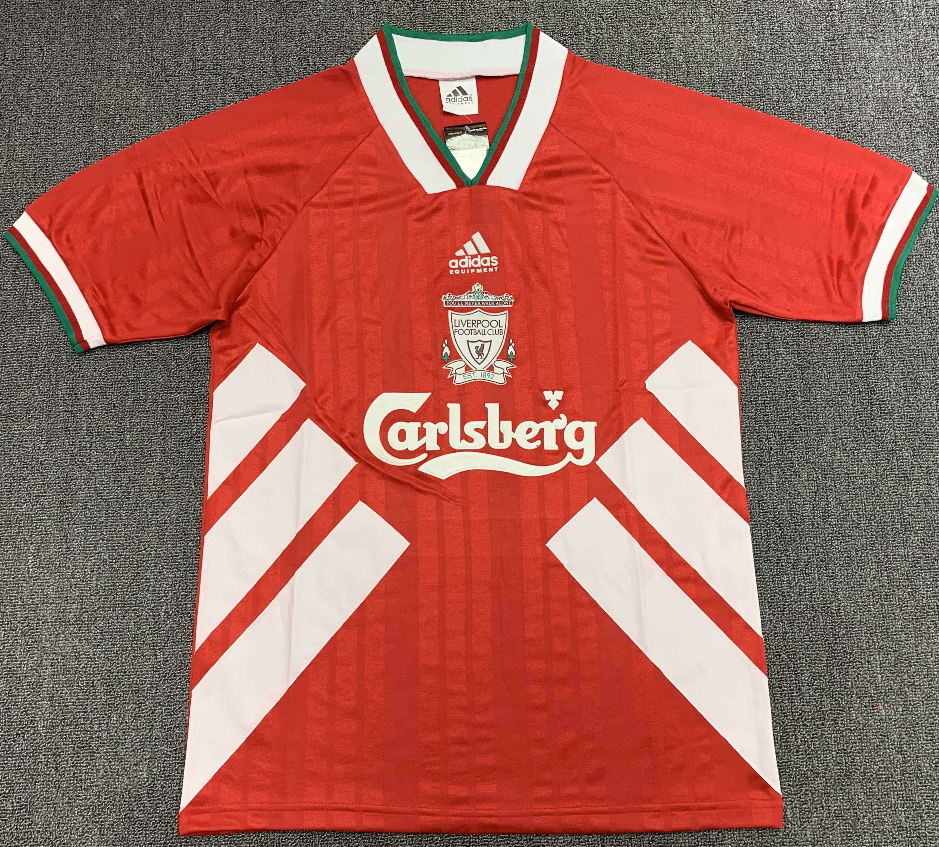 1993/1995 Retro Liverpool Home Football Shirt 1:1 Thai Quality - tingfengxie