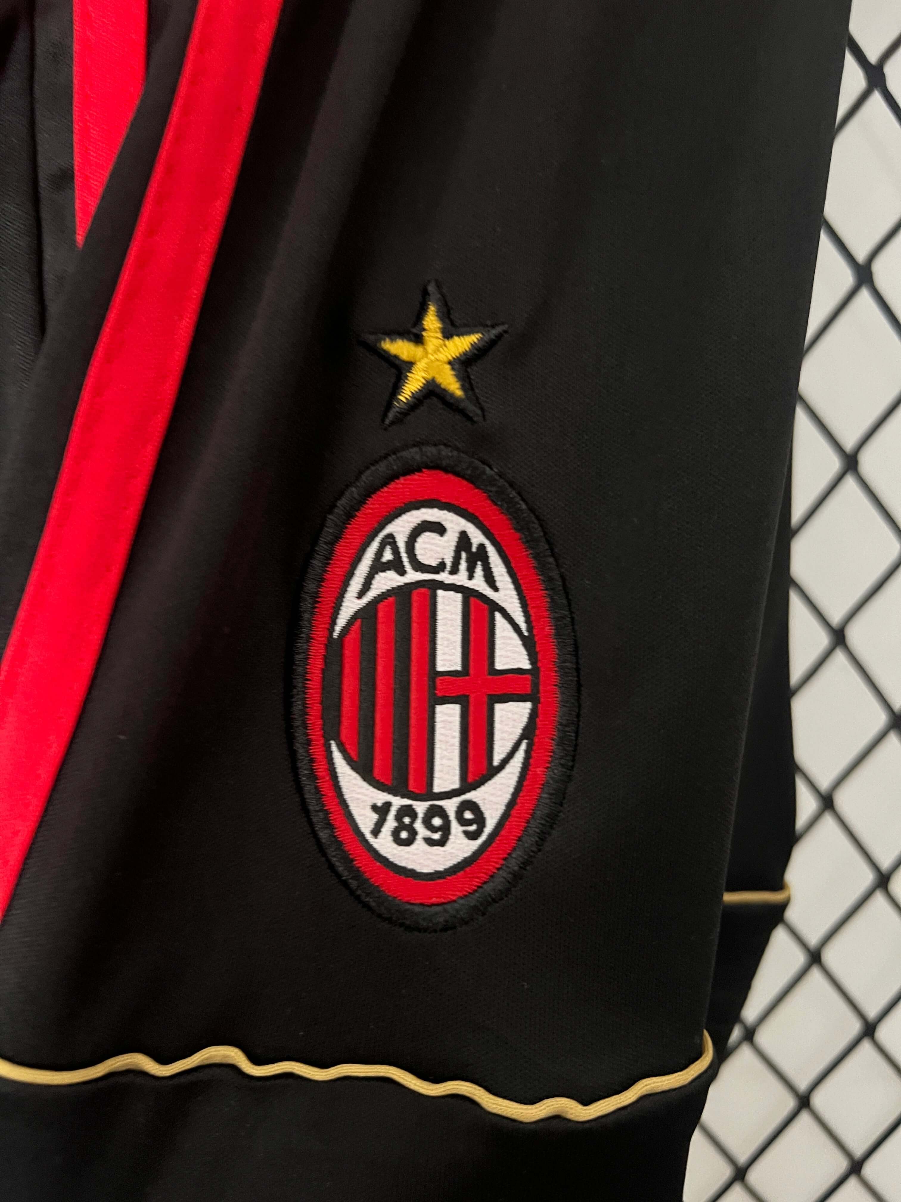 2006/2007 Retro Kids Size AC Milan Home Soccer Jersey 1:1 Thai Quality - tingfengxie