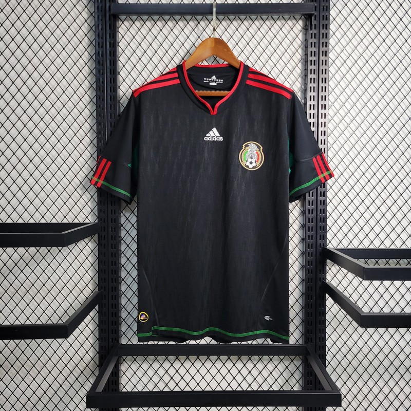 2010 Retro Mexico Away Soccer Jersey - tingfengxie