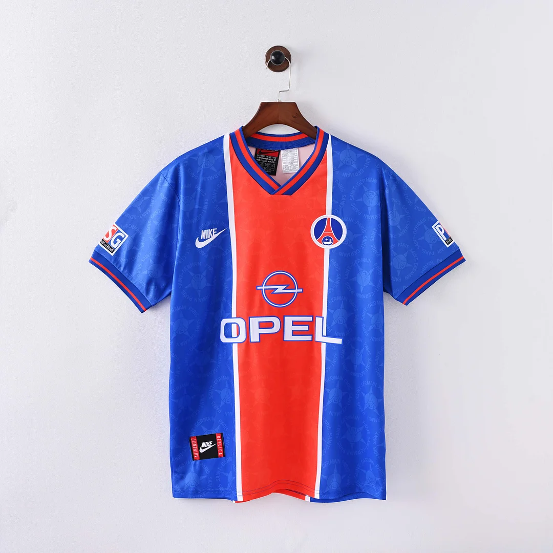 1995/1996 Retro Psg Paris Saint-Germain Home Football Shirt 1:1 Thai Quality - tingfengxie