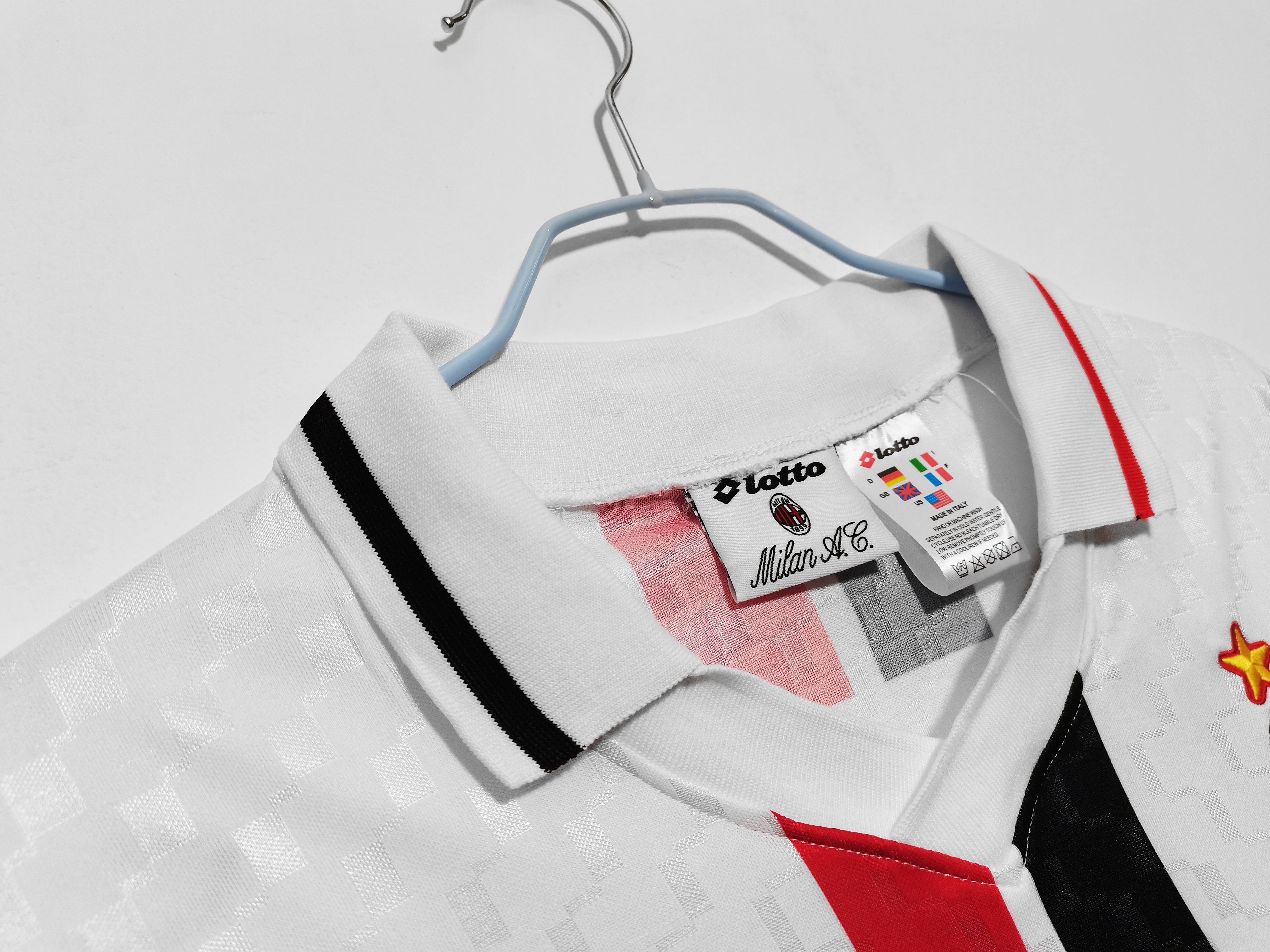Ac Milan 95-96 | Retro | Away - tingfengxie
