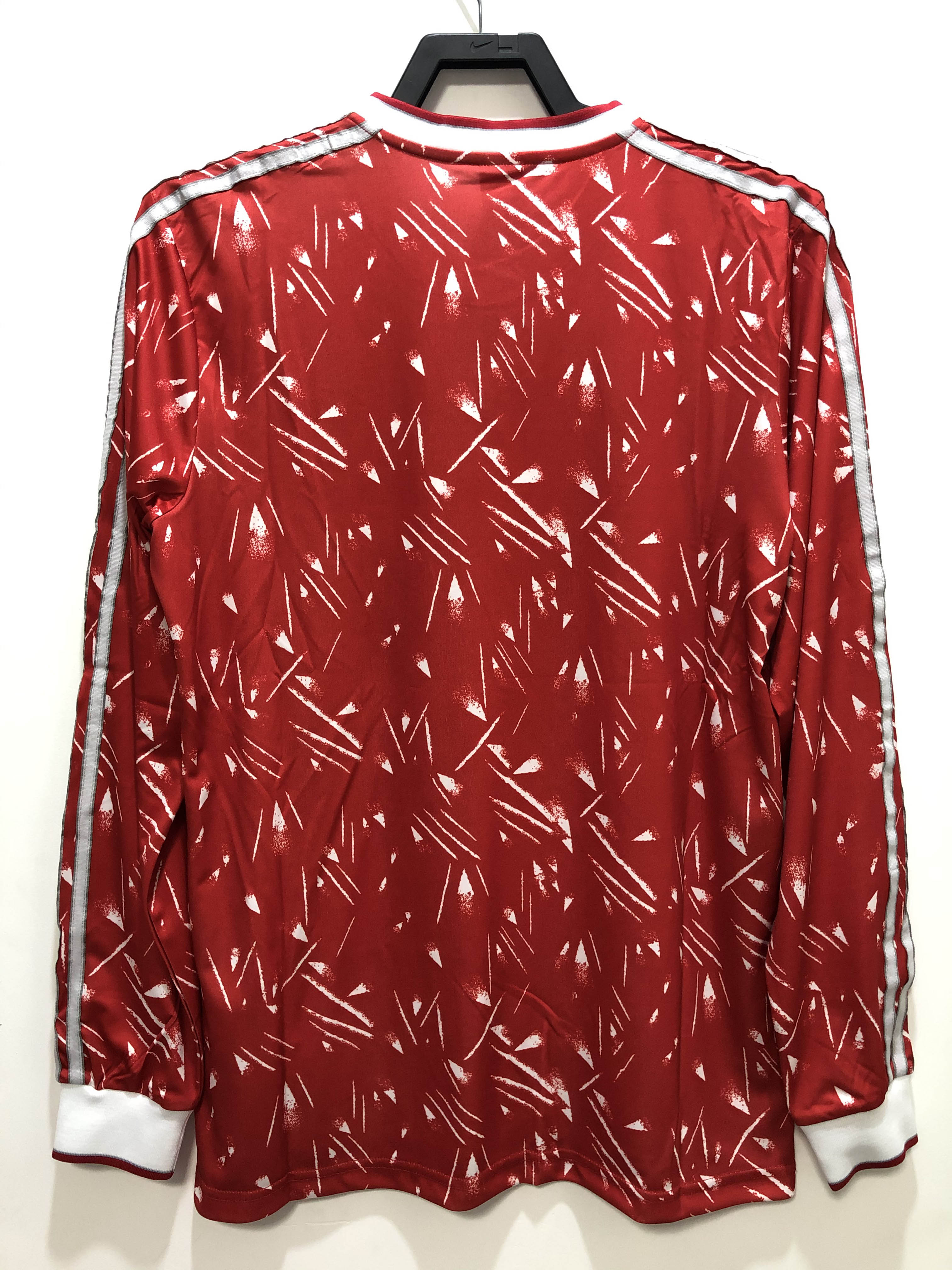 1989/1991 Retro Long Sleeve Liverpool Home Football Shirt 1:1 Thai Quality - tingfengxie