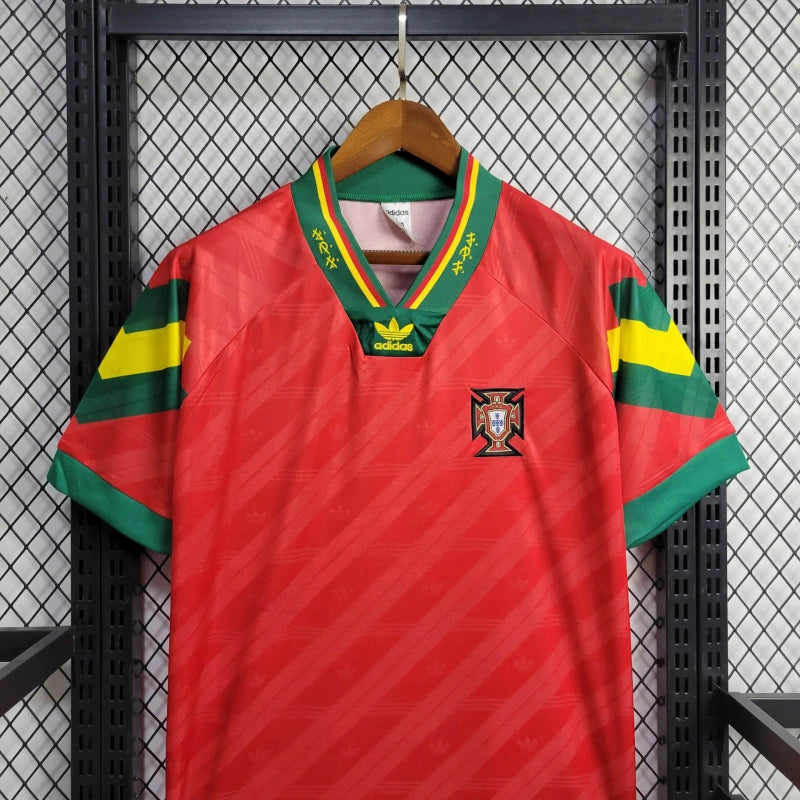 1992/1994 Retro Portugal Home Football Shirt 1:1 Thai Quality - tingfengxie