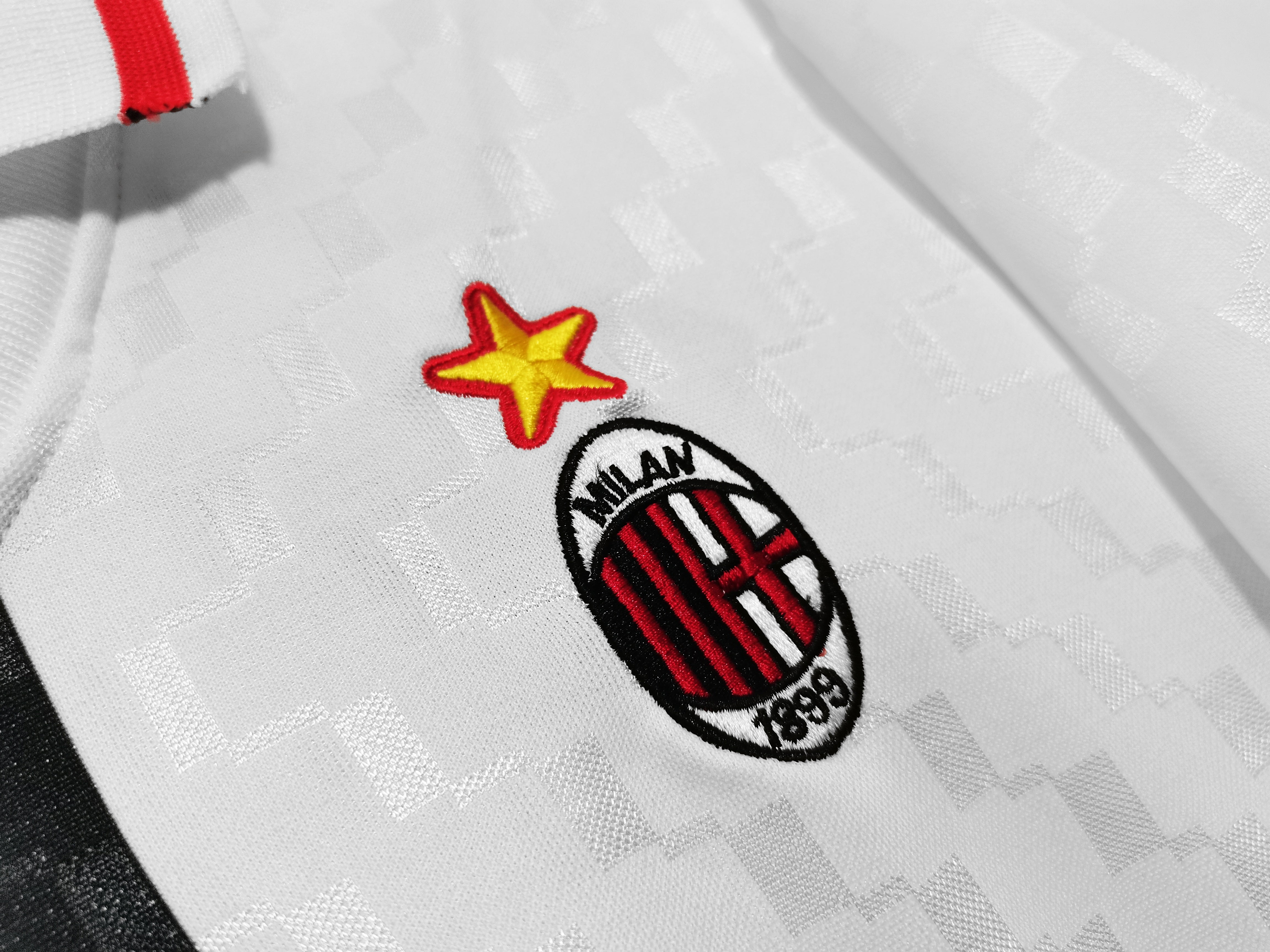 Ac Milan 95-96 | Retro | Away - tingfengxie