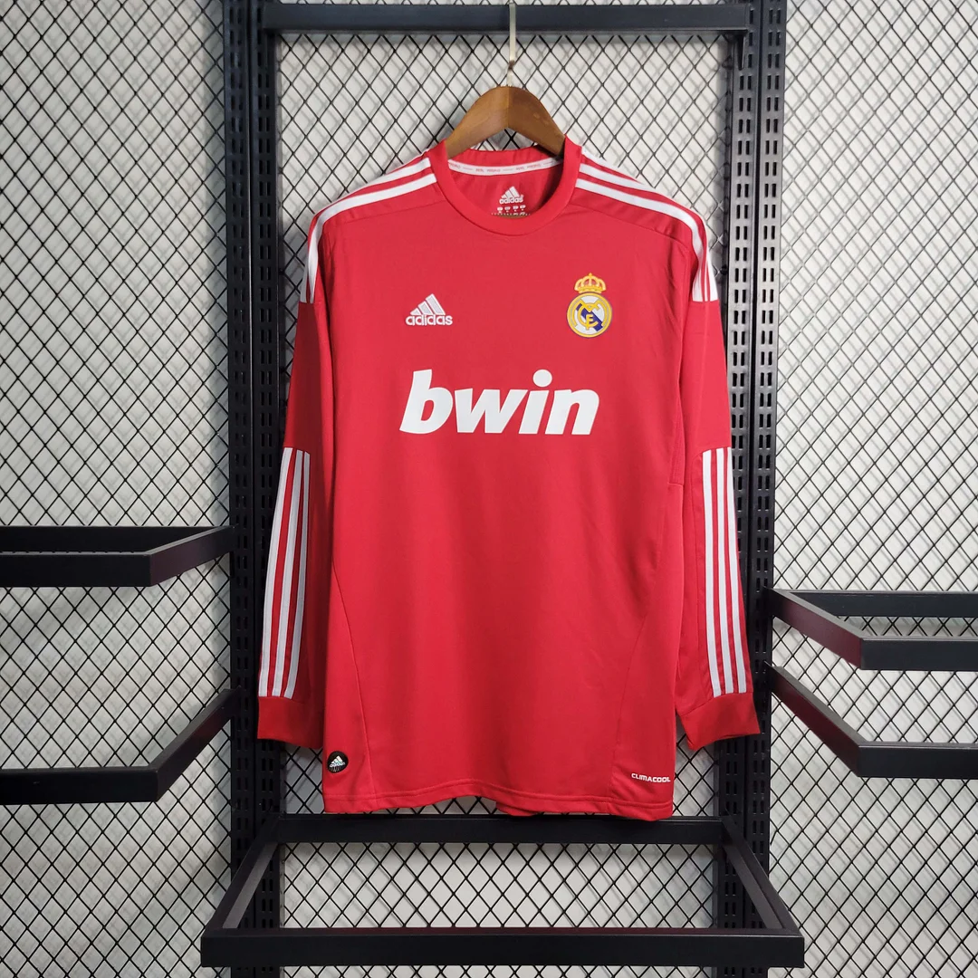 2011-2012 Retro Long Sleeve Real Madrid Third Away Football Shirt 1:1 Thai Quality - tingfengxie