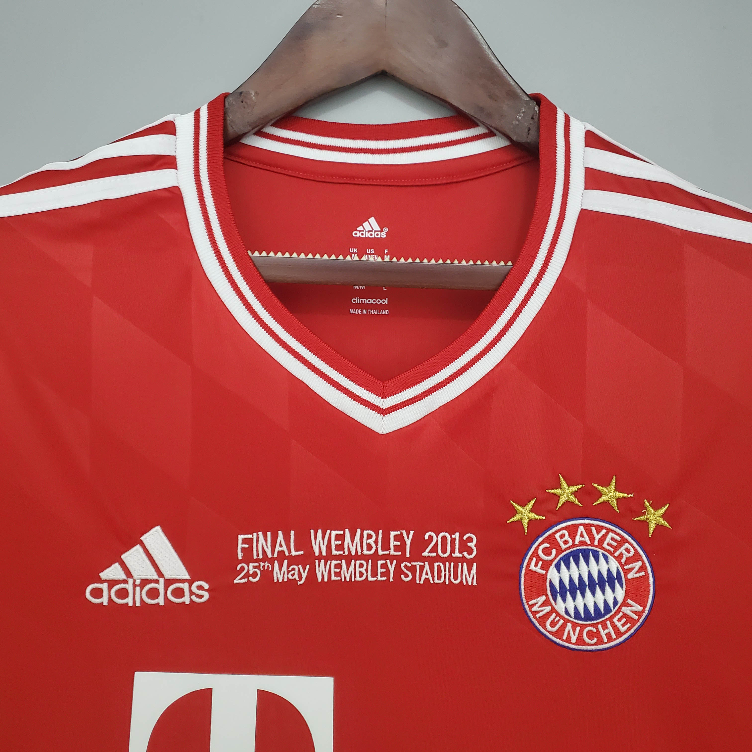 2013/2014 Retro Bayern Munich Home Champions League Edition Football Jersey 1:1 Thai Quality - tingfengxie