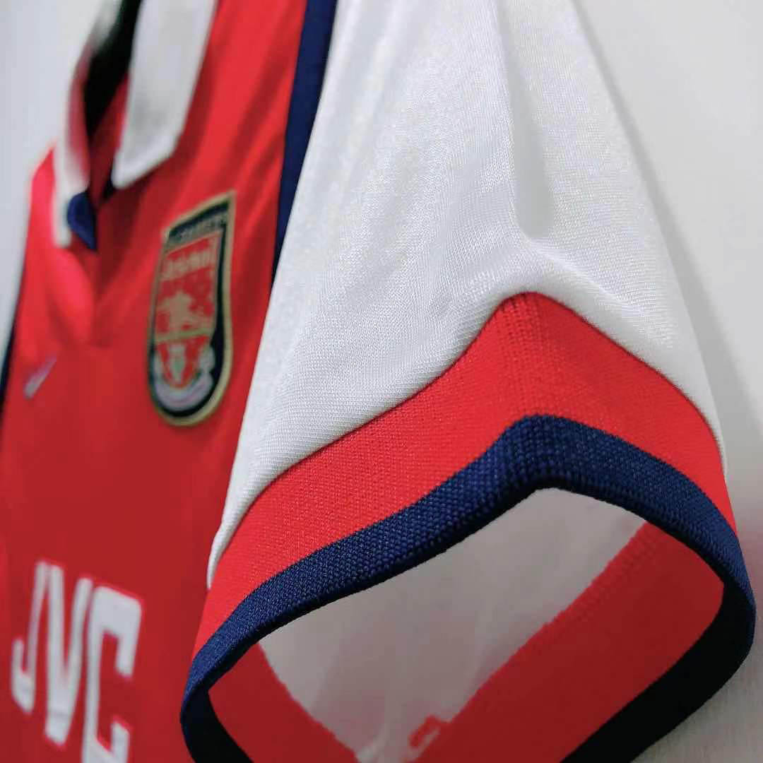 1998/1999 Retro Arsenal Home Football Shirt 1:1 Thai Quality - tingfengxie