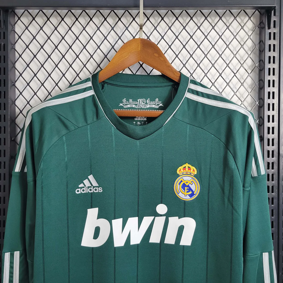 2012-2013 Retro Long Sleeve Real Madrid Third Away Football Shirt 1:1 Thai Quality - tingfengxie