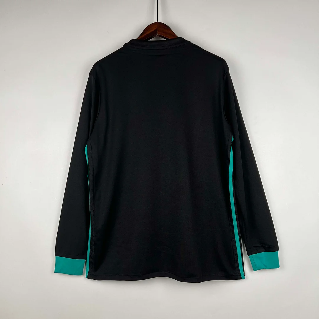 2017-2018 Retro Long Sleeve Real Madrid Away Football Shirt 1:1 Thai Quality - tingfengxie