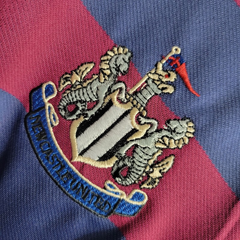 1995/1997 Retro Long Sleeves Newcastle United Away Soccer Jersey - tingfengxie