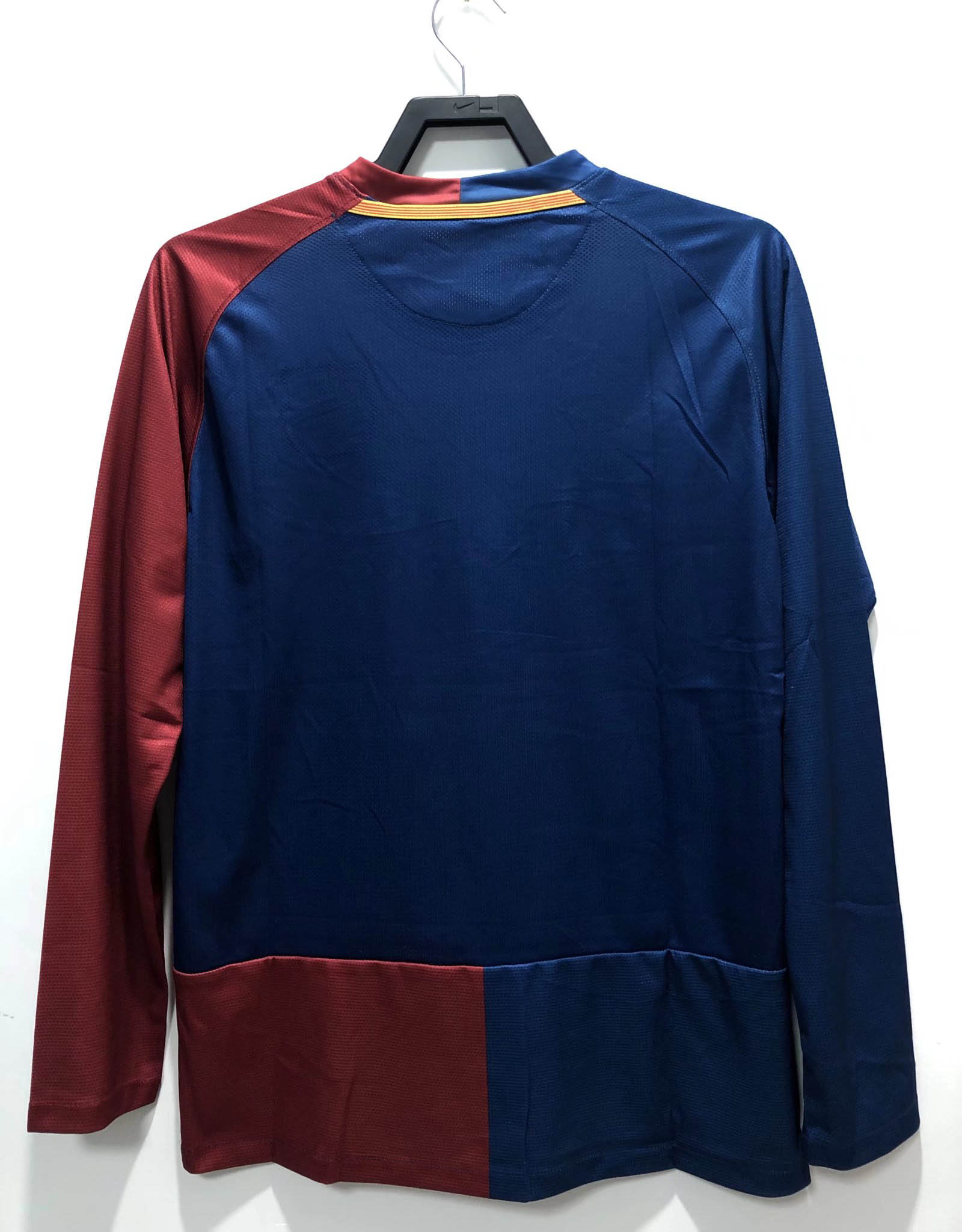 2008/2009 Retro Long Sleeve Barcelona Football Shirt Home Champions League 1:1 Thai Quality - tingfengxie