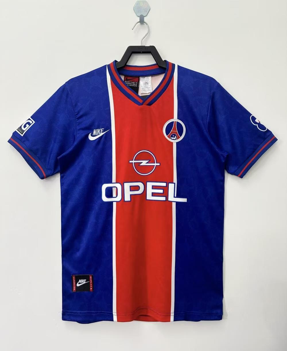 1995/1996 Retro Psg Paris Saint-Germain Home Football Shirt 1:1 Thai Quality - tingfengxie