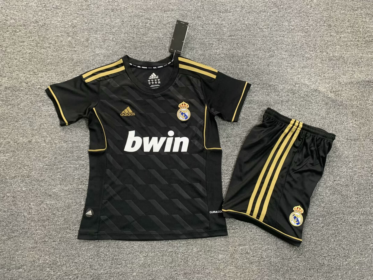 2011/2012 Retro Kids Size Real Madrid Away Soccer Jersey - tingfengxie