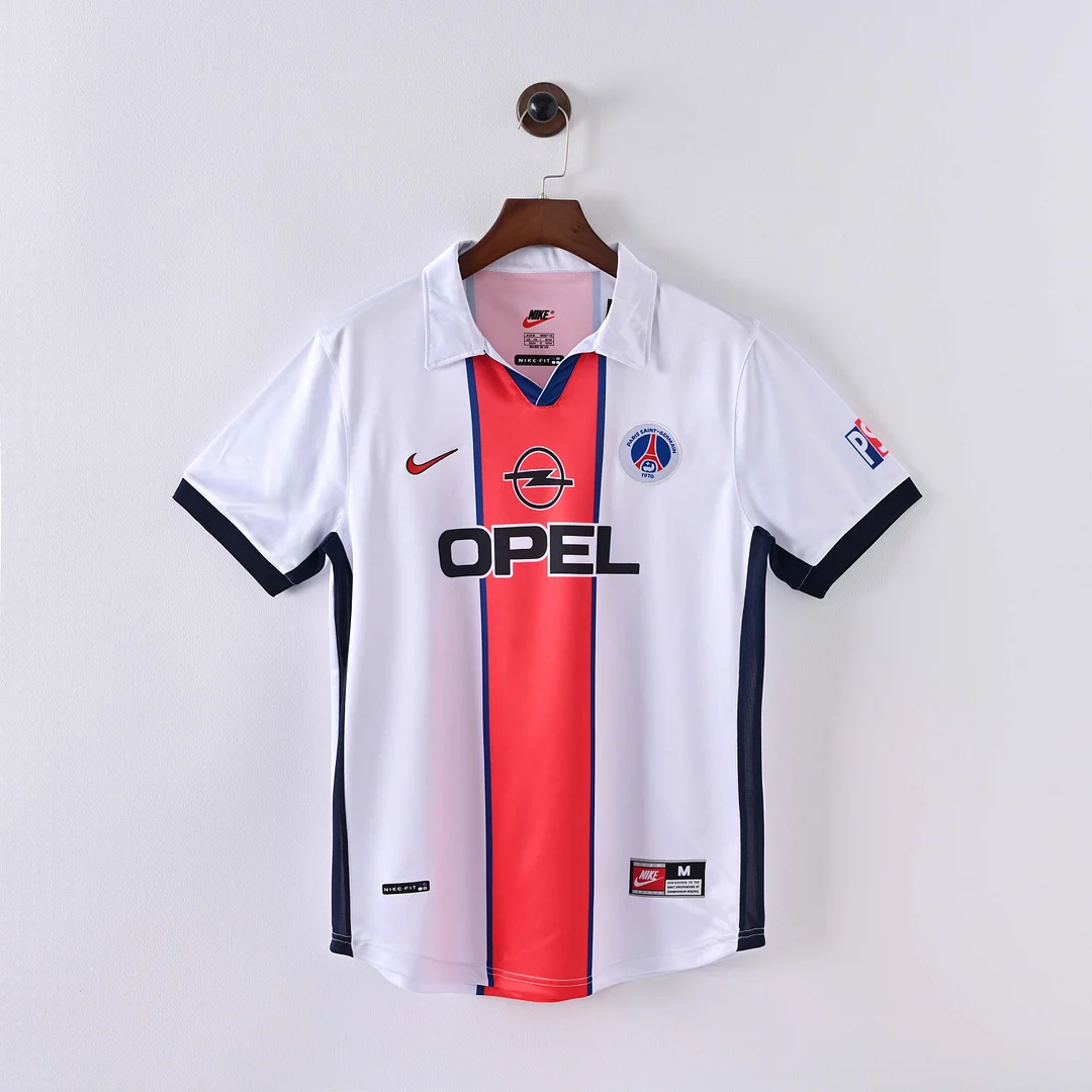1998/1999 Retro Psg Paris Saint-Germain Away Football Shirt 1:1 Thai Quality - tingfengxie