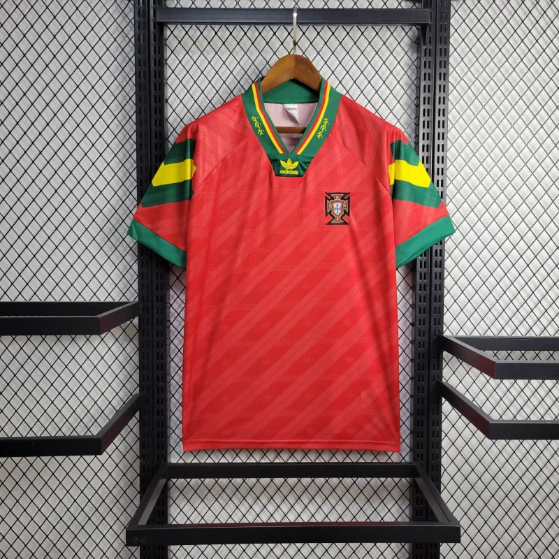 1992/1994 Retro Portugal Home Football Shirt 1:1 Thai Quality - tingfengxie