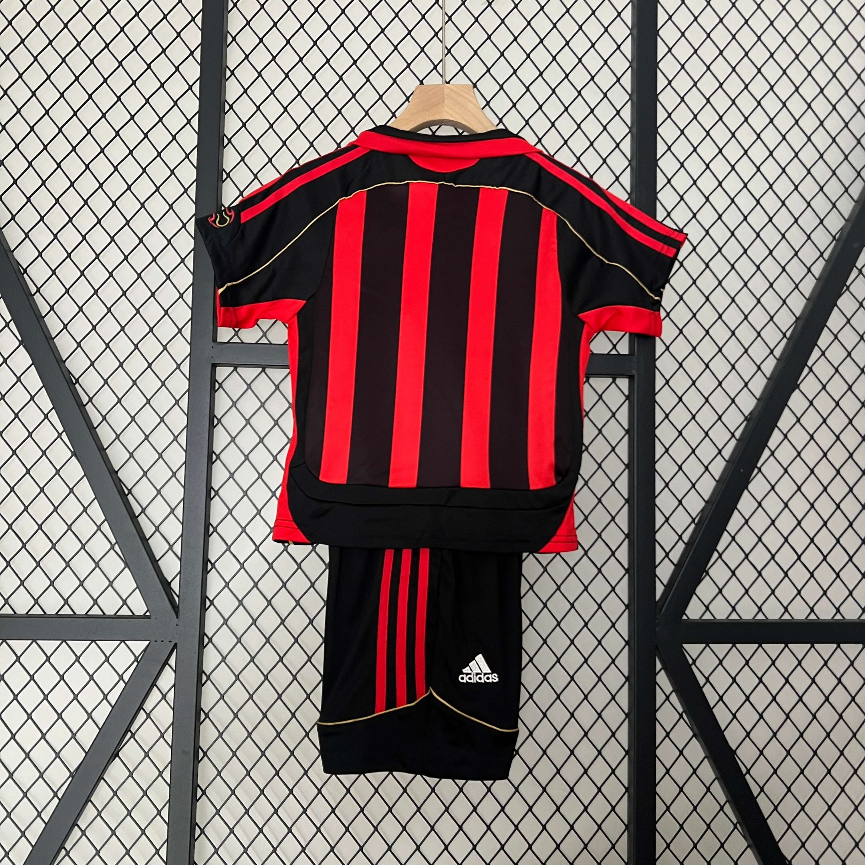 2006/2007 Retro Kids Size AC Milan Home Soccer Jersey 1:1 Thai Quality - tingfengxie